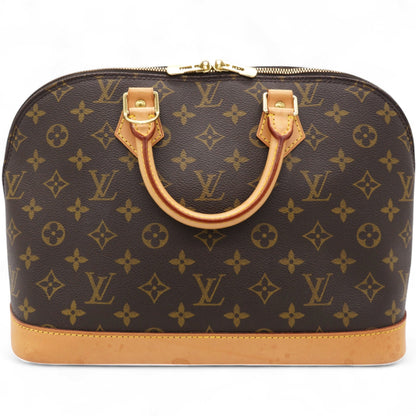 Louis-vuitton Monogram Alma PM Brown