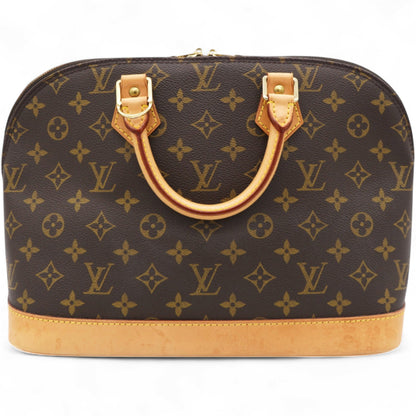 Louis-vuitton Monogram Alma PM Brown