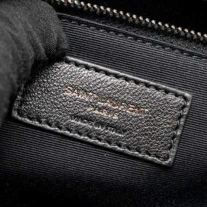 Saint Laurent / YSL Large Niki Bag Calfskin Grey SHW