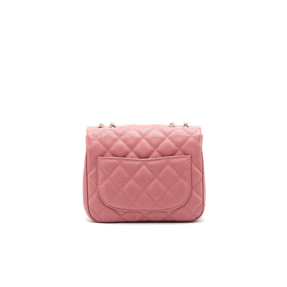 Chanel Urban Companion Flap Bag Caviar Pink SHW