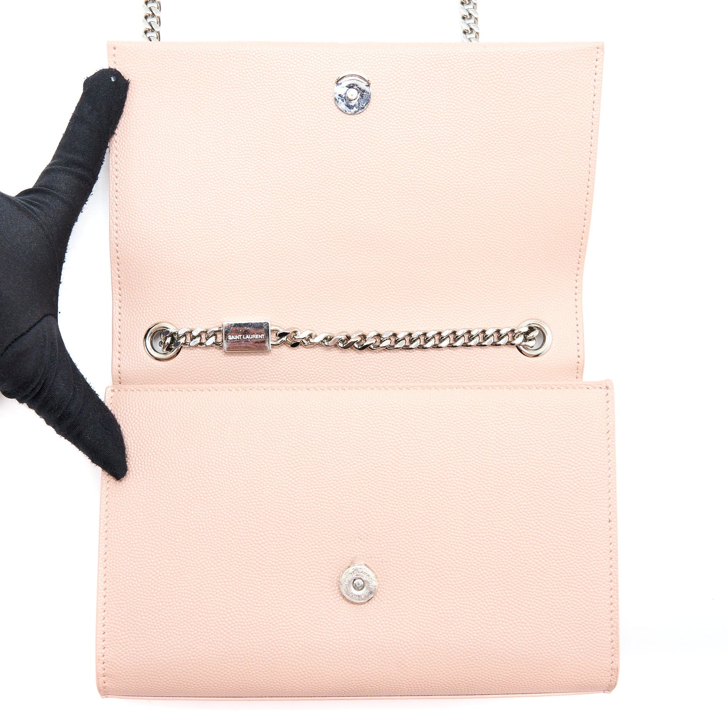 Saint Laurent Kate Tassel Grained Calfskin Pink SHW