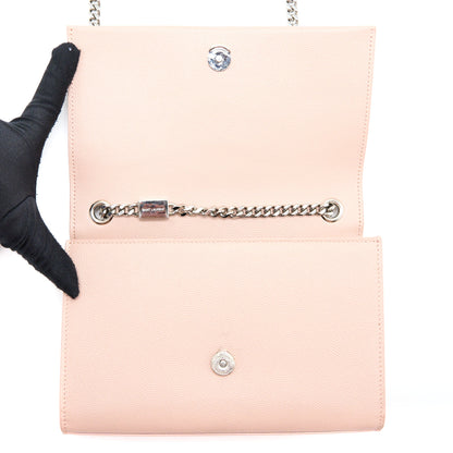 Saint Laurent Kate Tassel Grained Calfskin Pink SHW