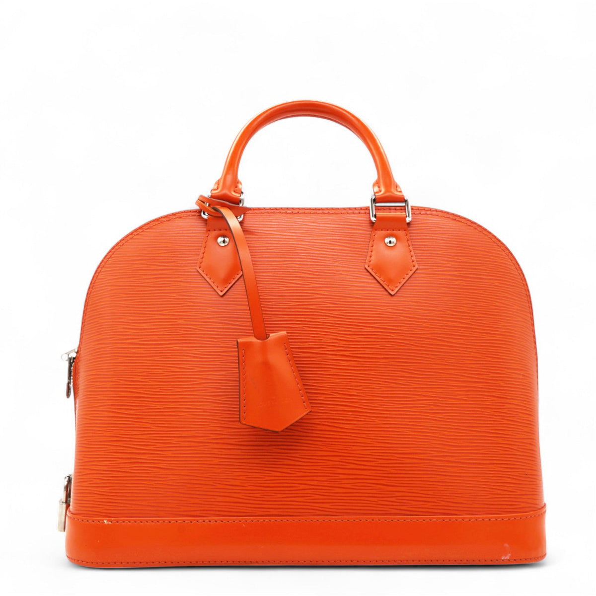 Louis-vuitton Epi Alma PM Sunrise Orange