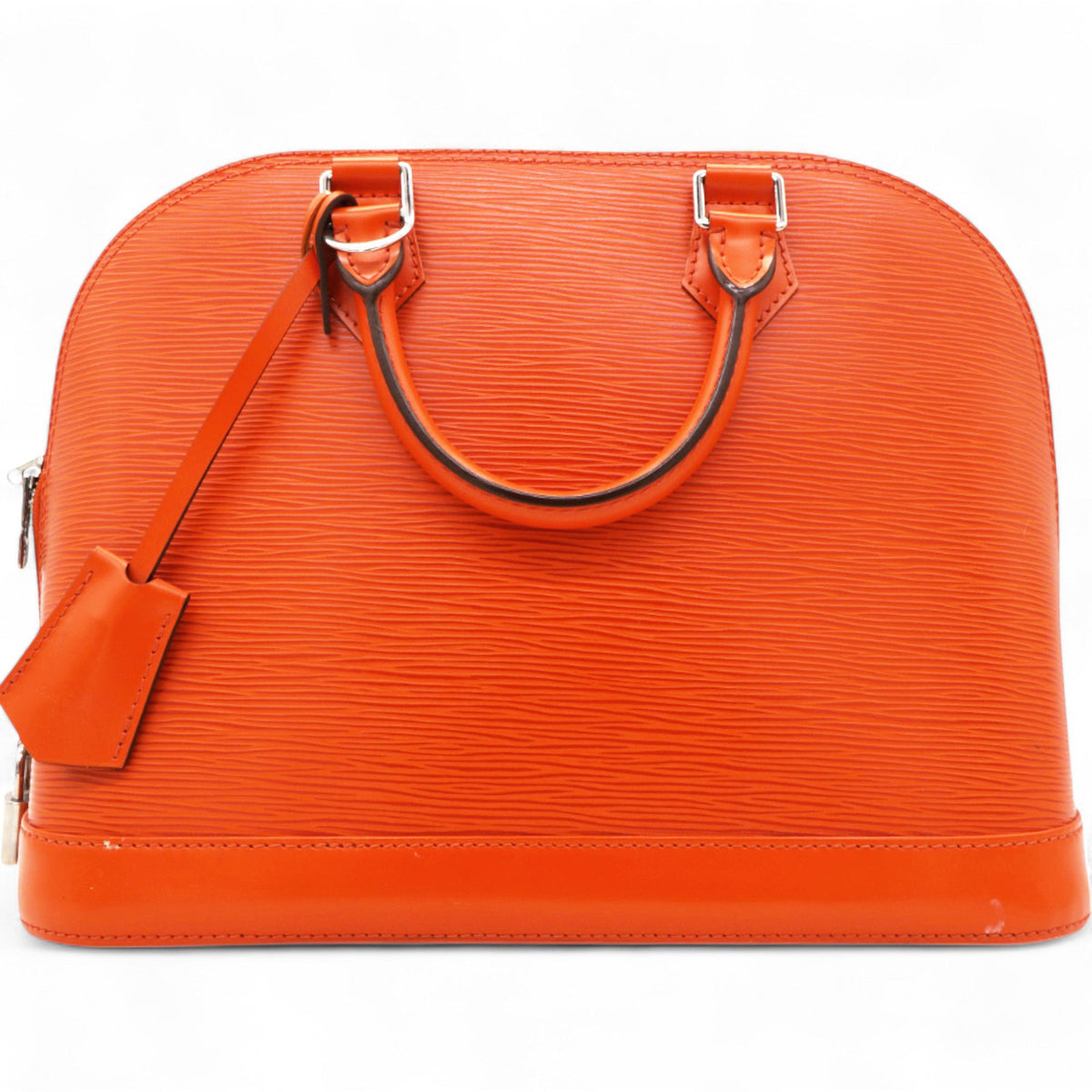 Louis-vuitton Epi Alma PM Sunrise Orange