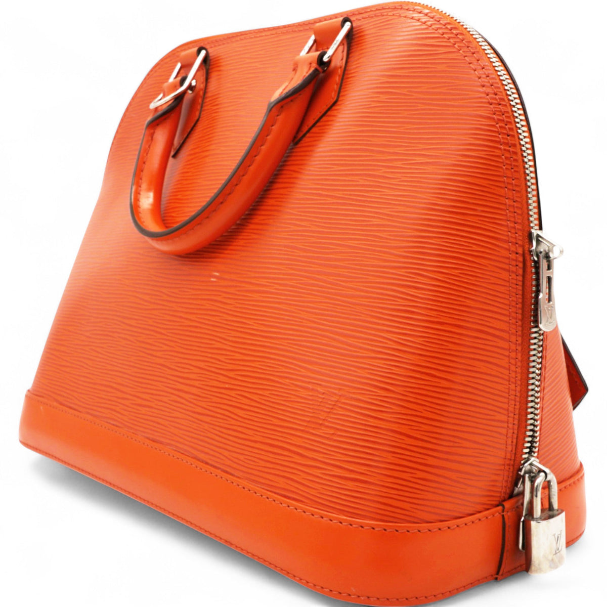 Louis-vuitton Epi Alma PM Sunrise Orange