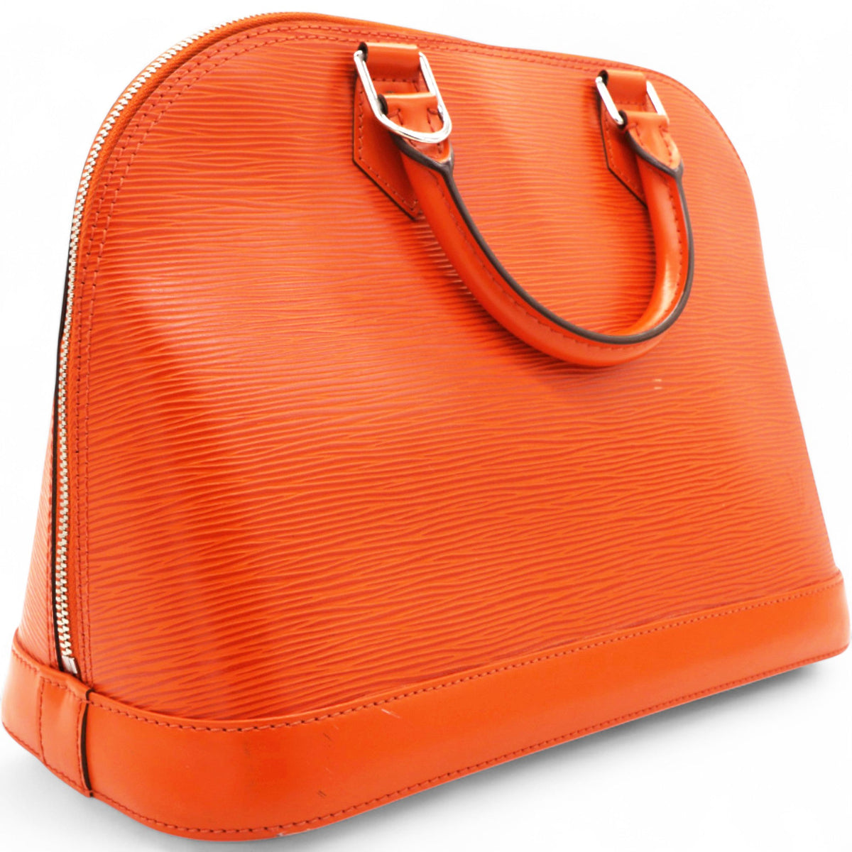 Louis-vuitton Epi Alma PM Sunrise Orange