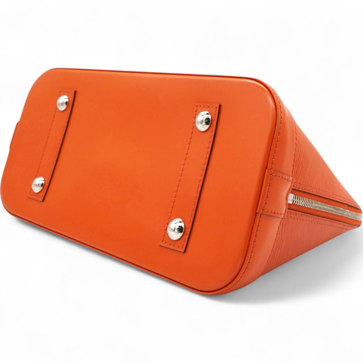 Louis-vuitton Epi Alma PM Sunrise Orange