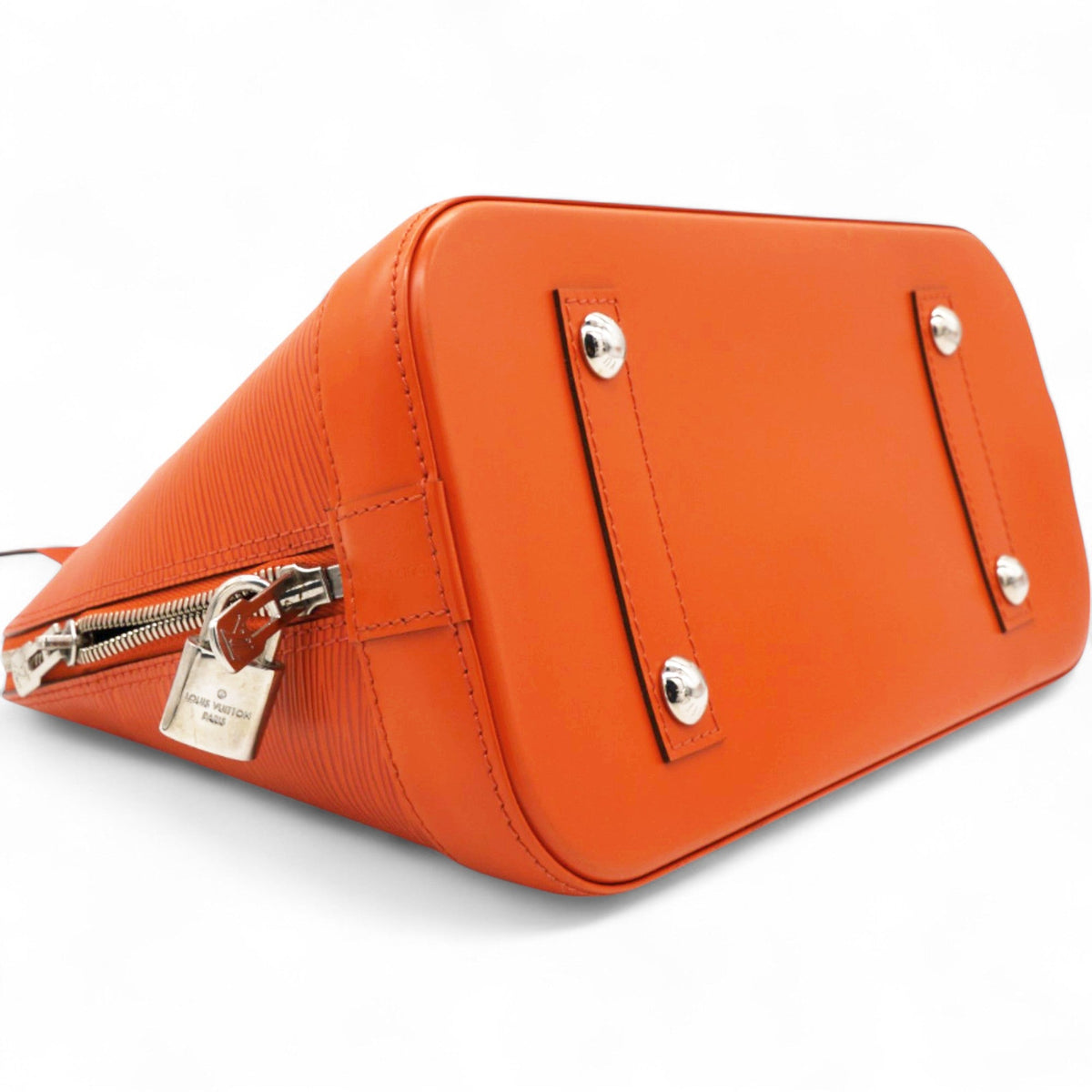 Louis-vuitton Epi Alma PM Sunrise Orange