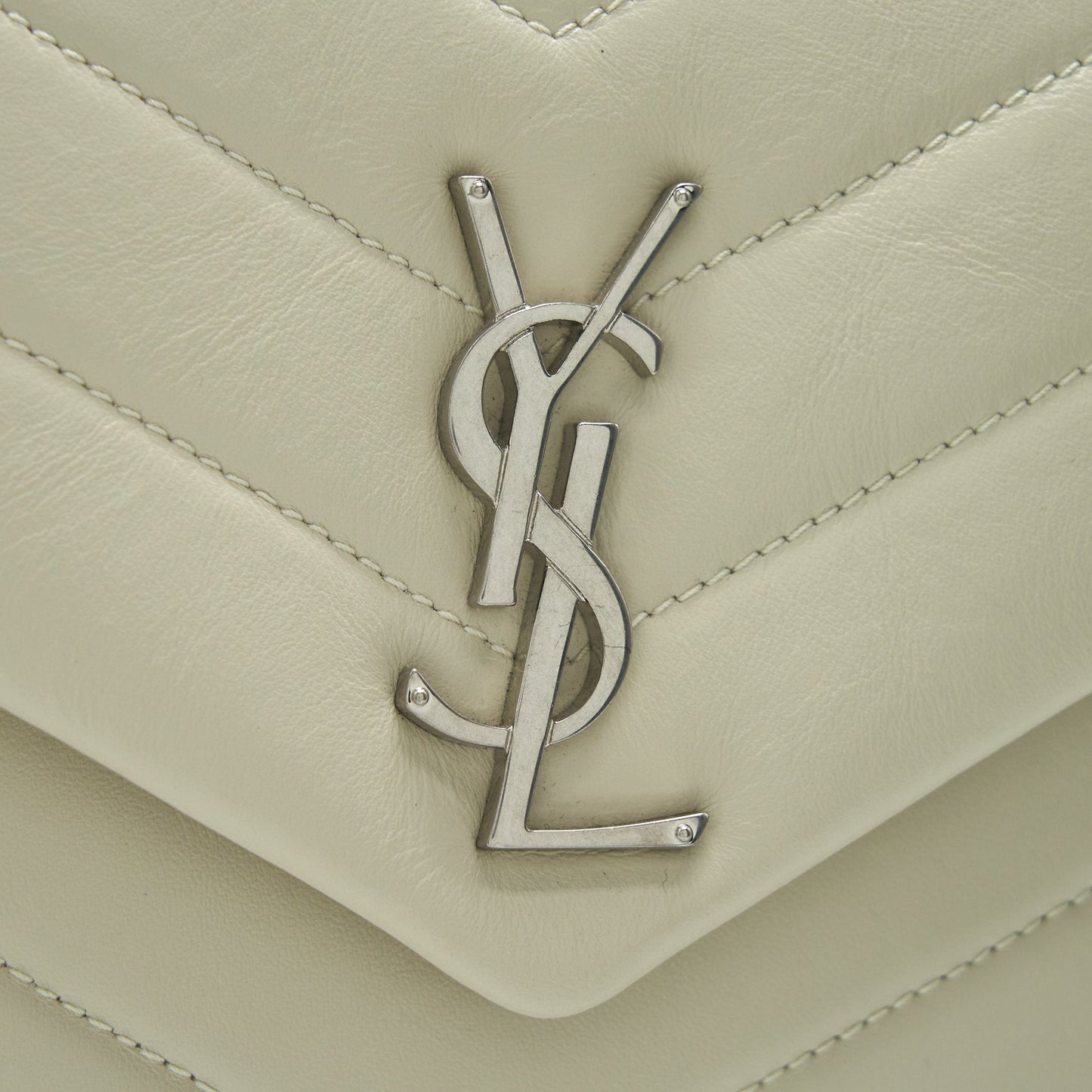 Saint Lautent Small Lou Lou Bag Beige