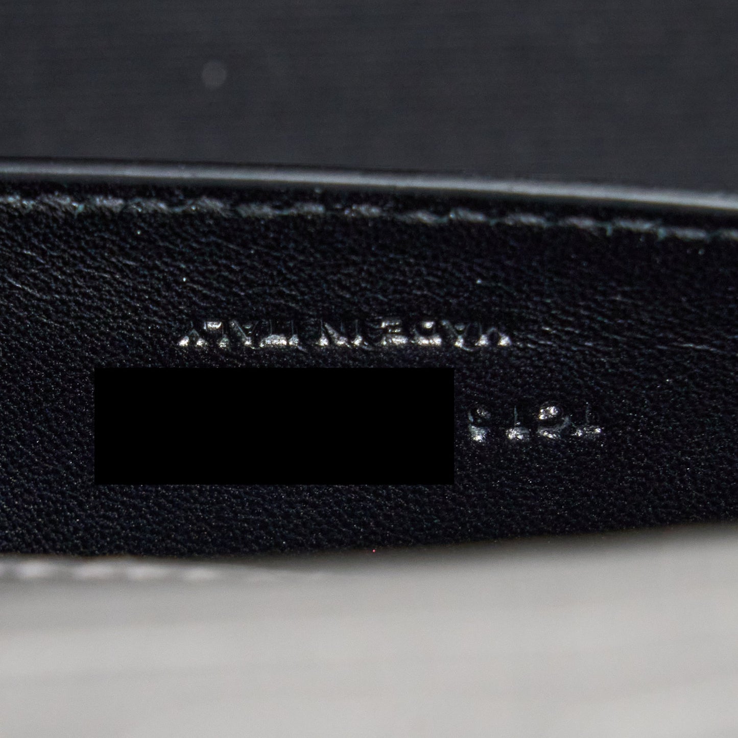 Saint Laurent Kate Bag Croc Embossed-Calfskin Grey SHW