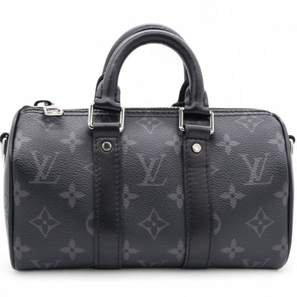 Louis-vuitton Monogram Eclipse Keepall Bandouliere 20