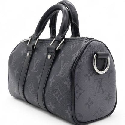 Louis-vuitton Monogram Eclipse Keepall Bandouliere 20