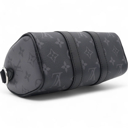 Louis-vuitton Monogram Eclipse Keepall Bandouliere 20