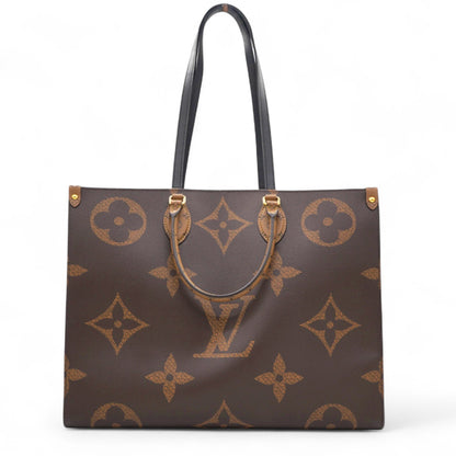 Louis-vuitton Reverse Monogram Onthego GM
