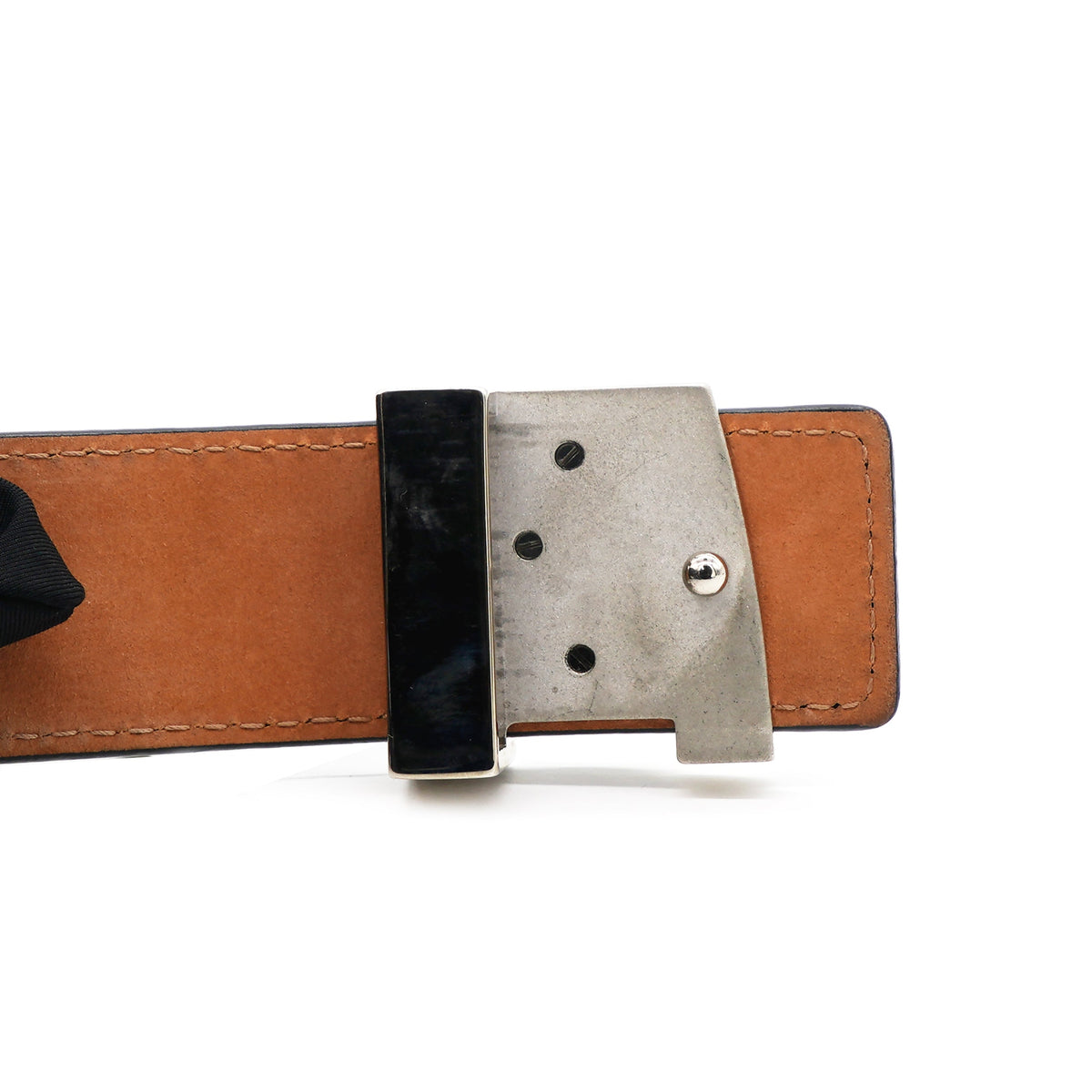 Louis-vuitton Epi 30mm LV Initiales Belt Black Size80