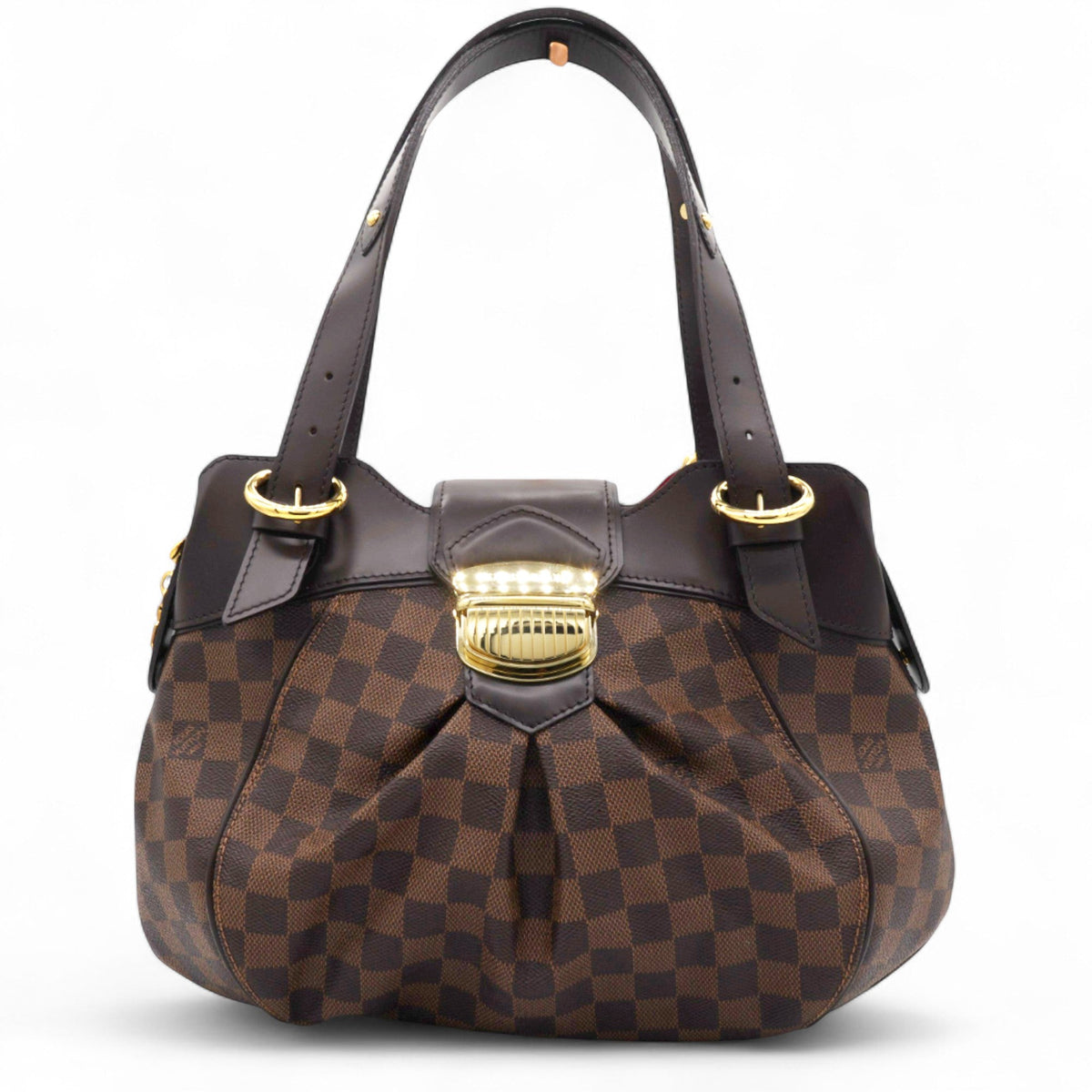 Louis-vuitton Damier Ebene Sistina PM Tote