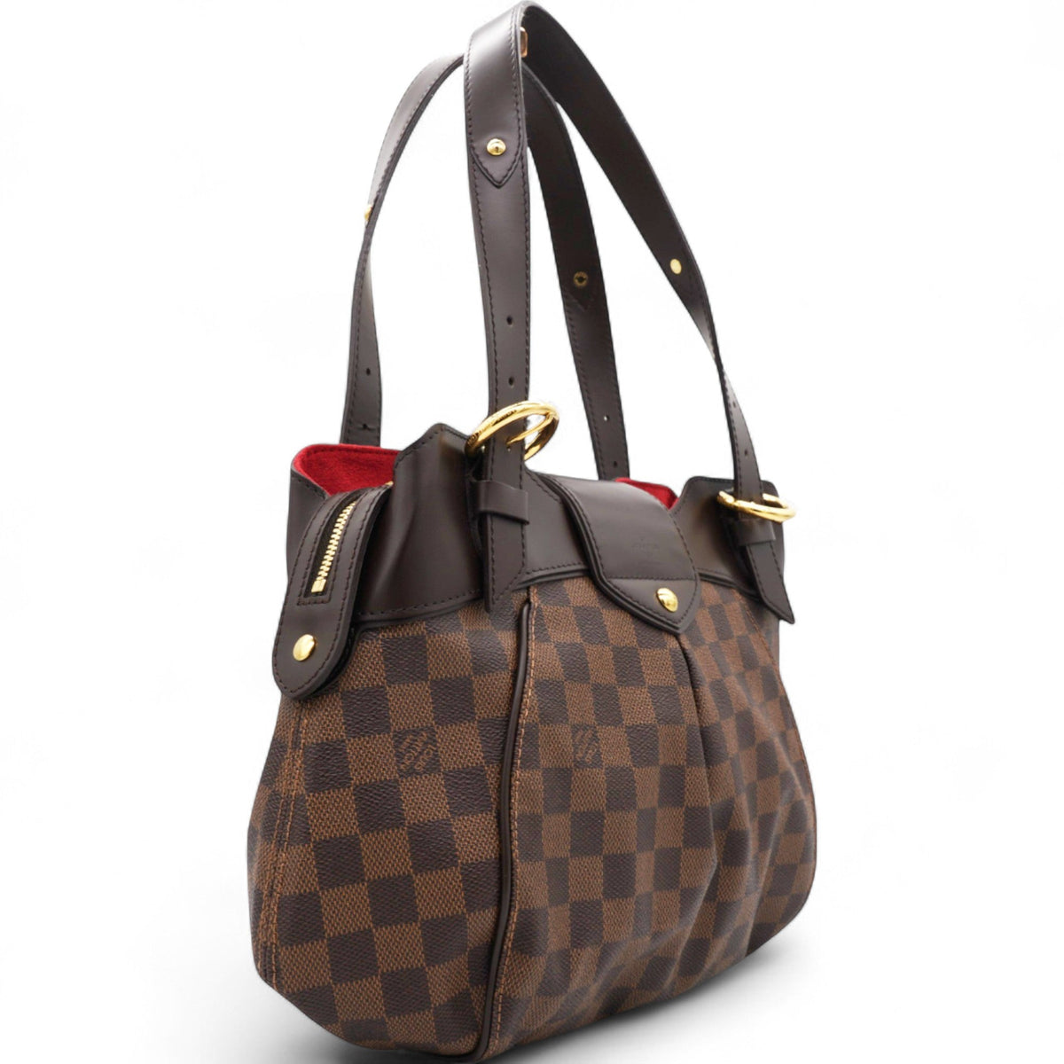 Louis-vuitton Damier Ebene Sistina PM Tote