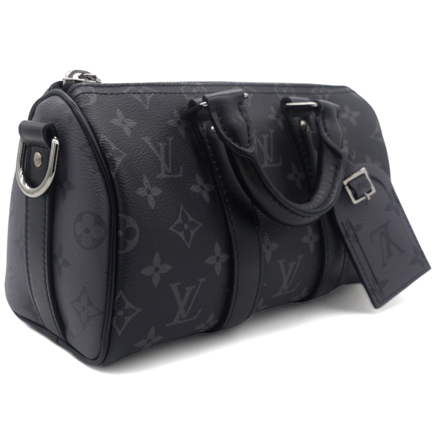 Louis-vuitton Monogram Eclipse Keepall Bandoulière 25