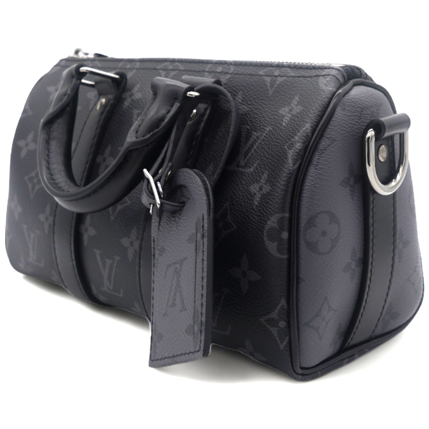 Louis-vuitton Monogram Eclipse Keepall Bandoulière 25