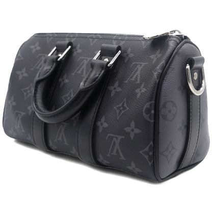 Louis-vuitton Monogram Eclipse Keepall Bandoulière 25