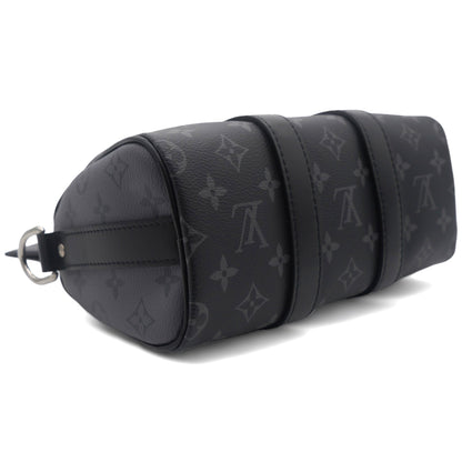 Louis-vuitton Monogram Eclipse Keepall Bandoulière 25