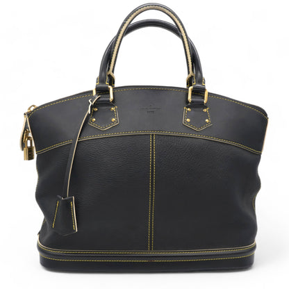 Louis-vuitton Suhali Lockit GM Black