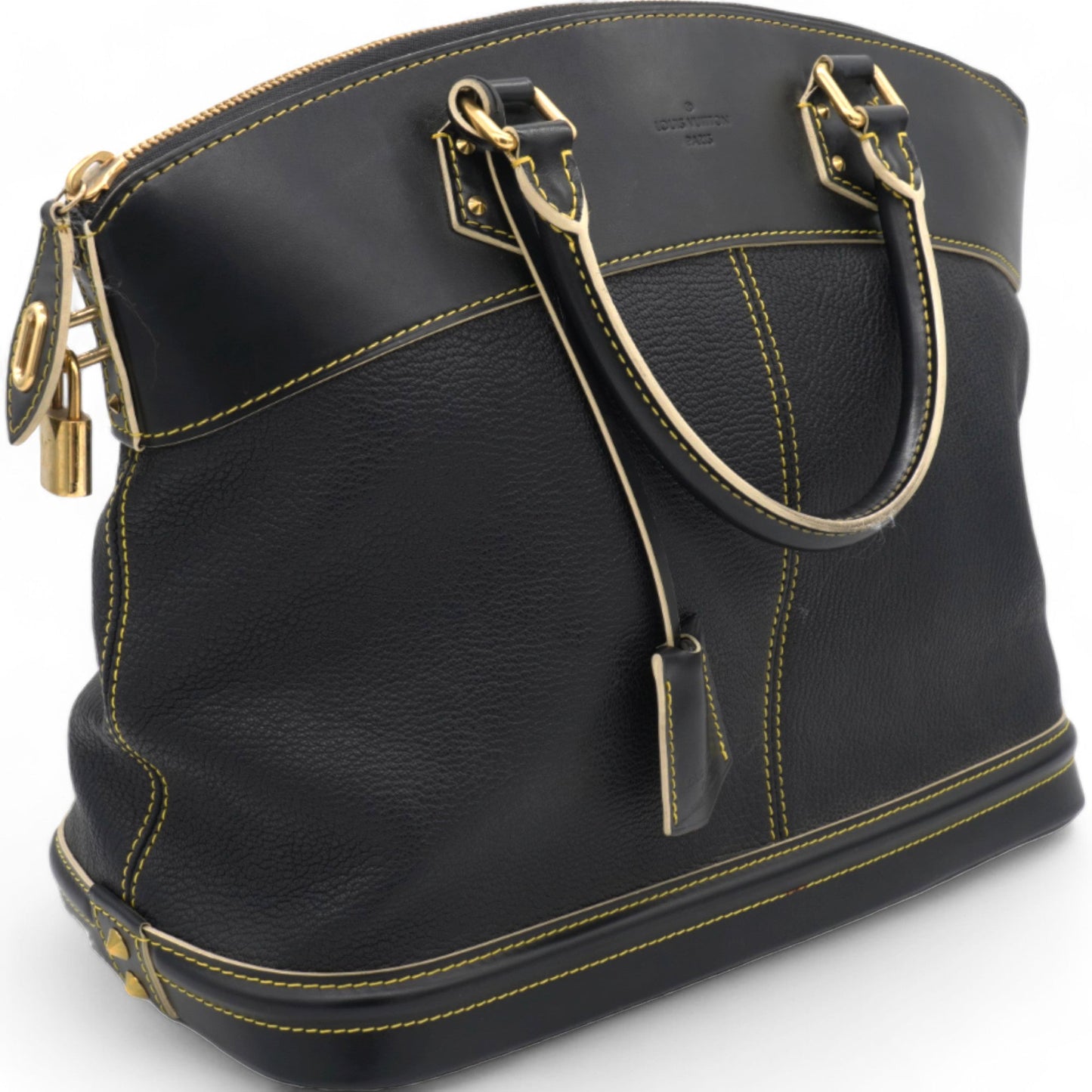 Louis-vuitton Suhali Lockit GM Black