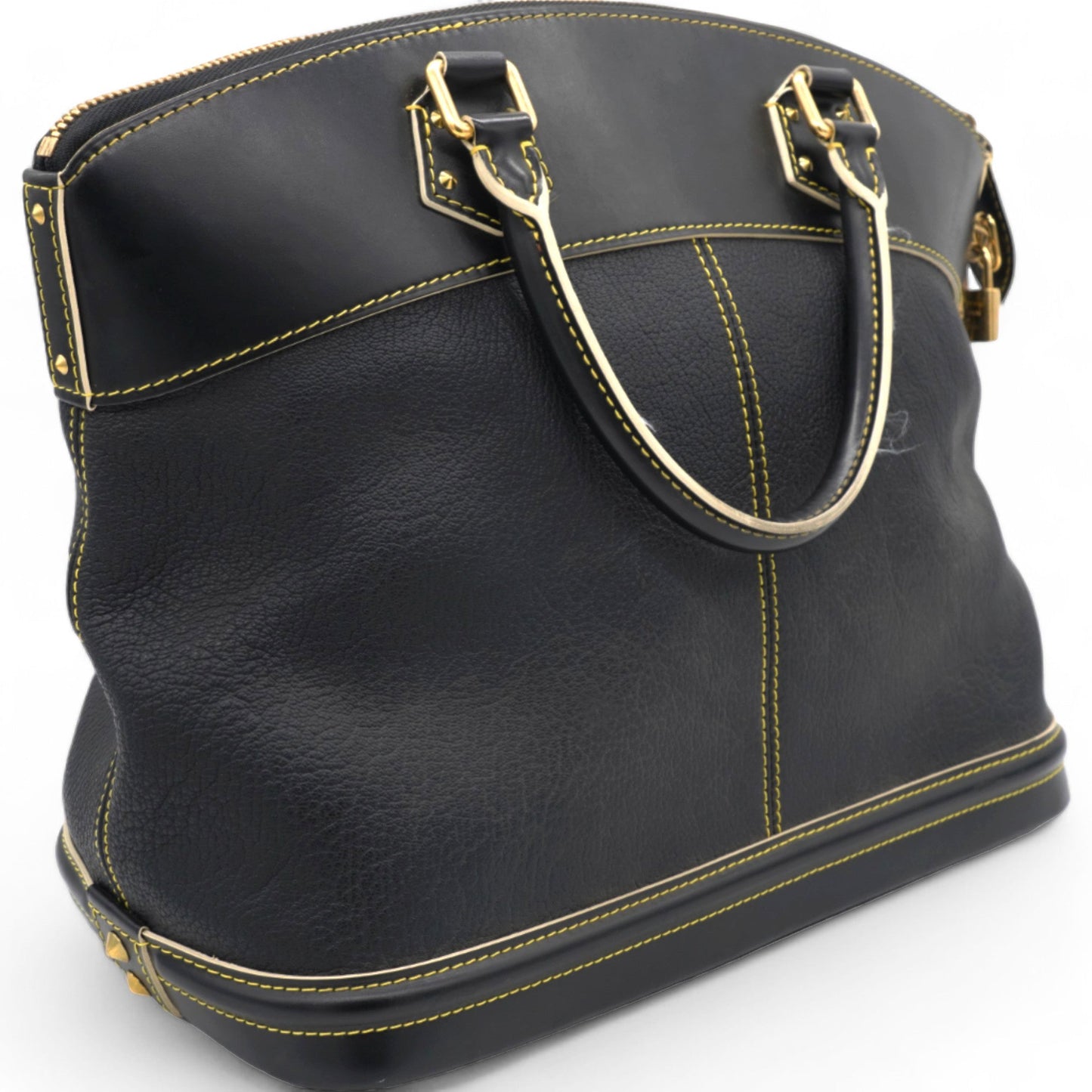 Louis-vuitton Suhali Lockit GM Black