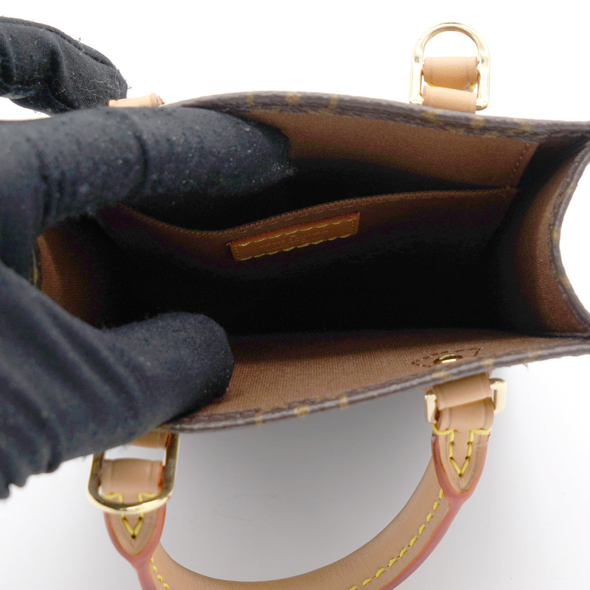 Louis-vuitton Monogram Canvas Petit Sac Plat Bag
