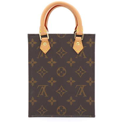 Louis-vuitton Monogram Canvas Petit Sac Plat Bag