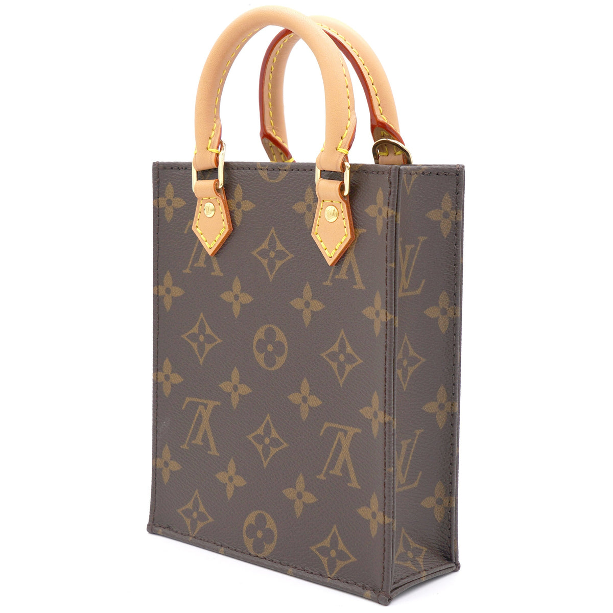 Louis-vuitton Monogram Canvas Petit Sac Plat Bag