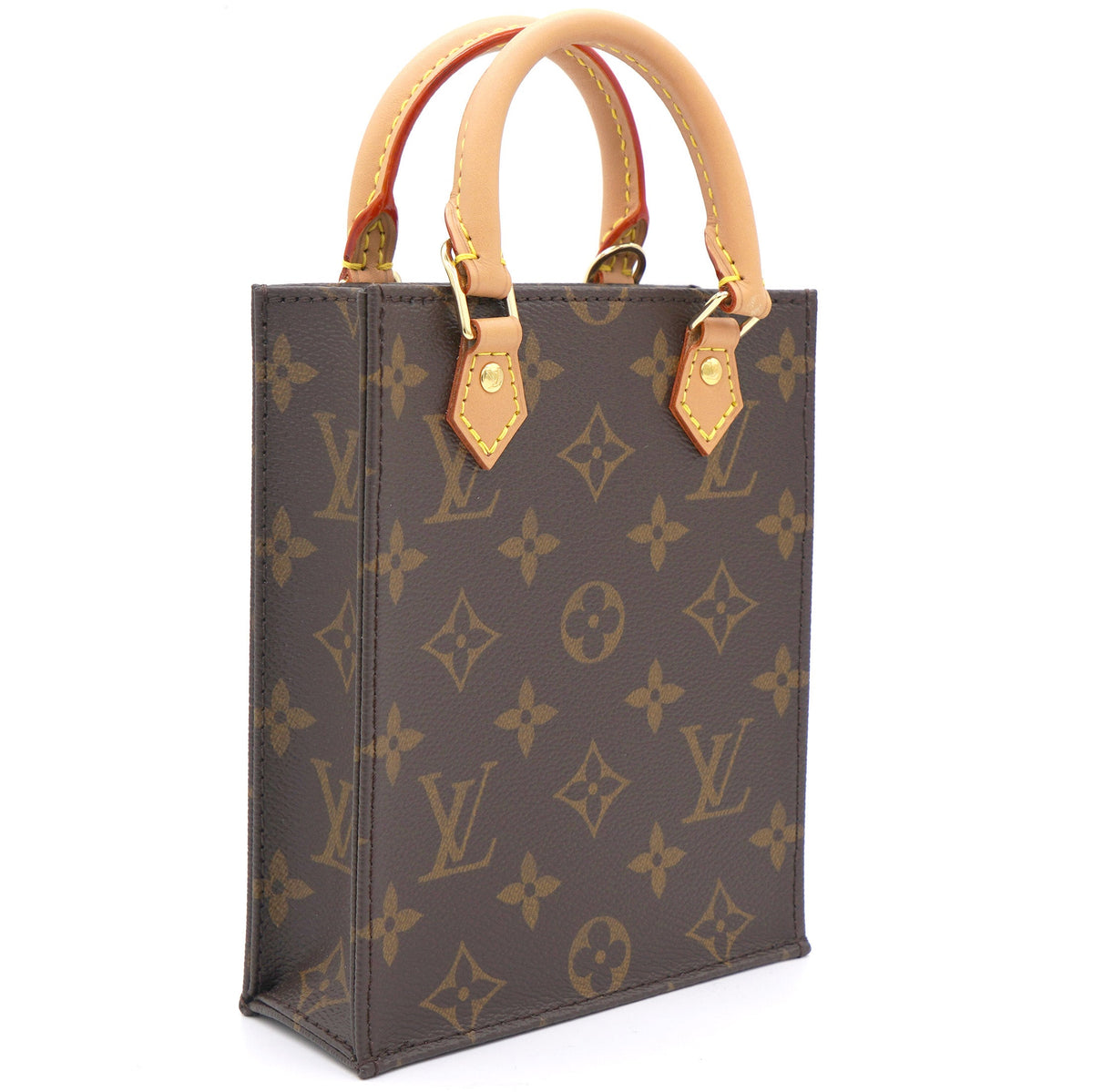 Louis-vuitton Monogram Canvas Petit Sac Plat Bag