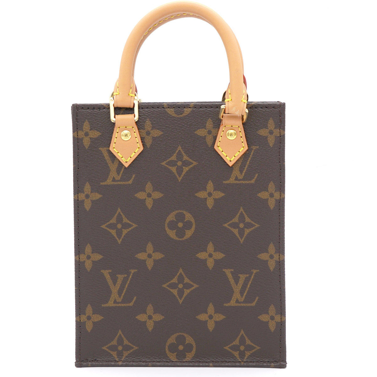 Louis-vuitton Monogram Canvas Petit Sac Plat Bag