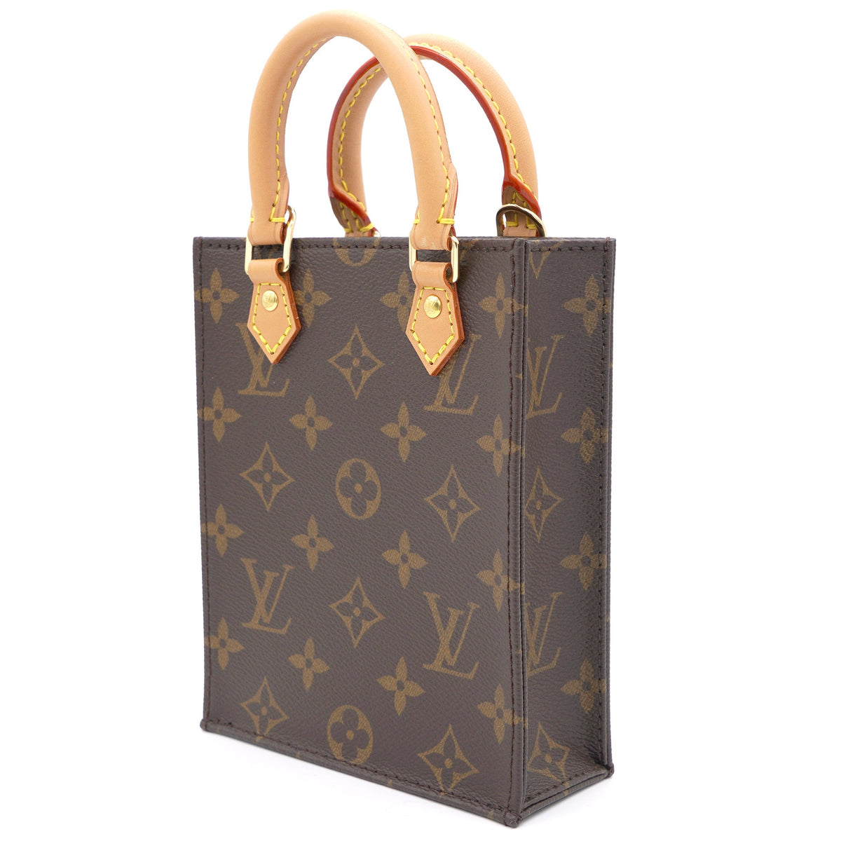 Louis-vuitton Monogram Canvas Petit Sac Plat Bag