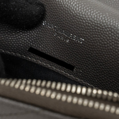 Saint Laurent/YSL Envelop Chain Bag Calfskin Grey SHW