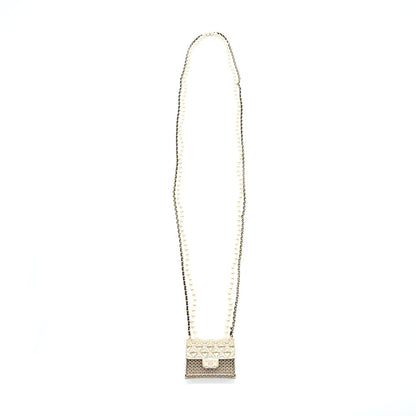 Chanel 2021 The long Necklace with Chain and Pearl