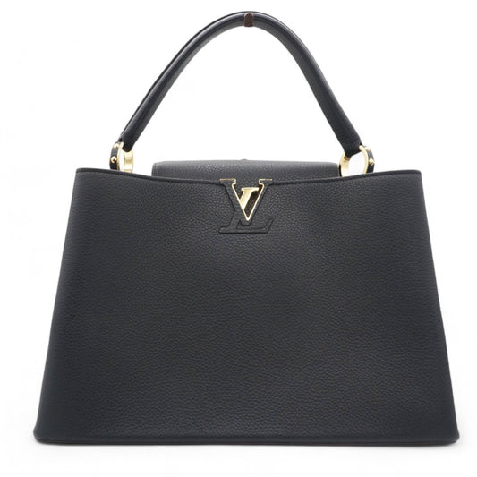 Louis-vuitton Taurillon Parnasséa Capucines GM Bag