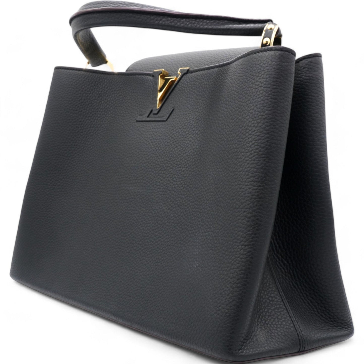 Louis-vuitton Taurillon Parnasséa Capucines GM Bag