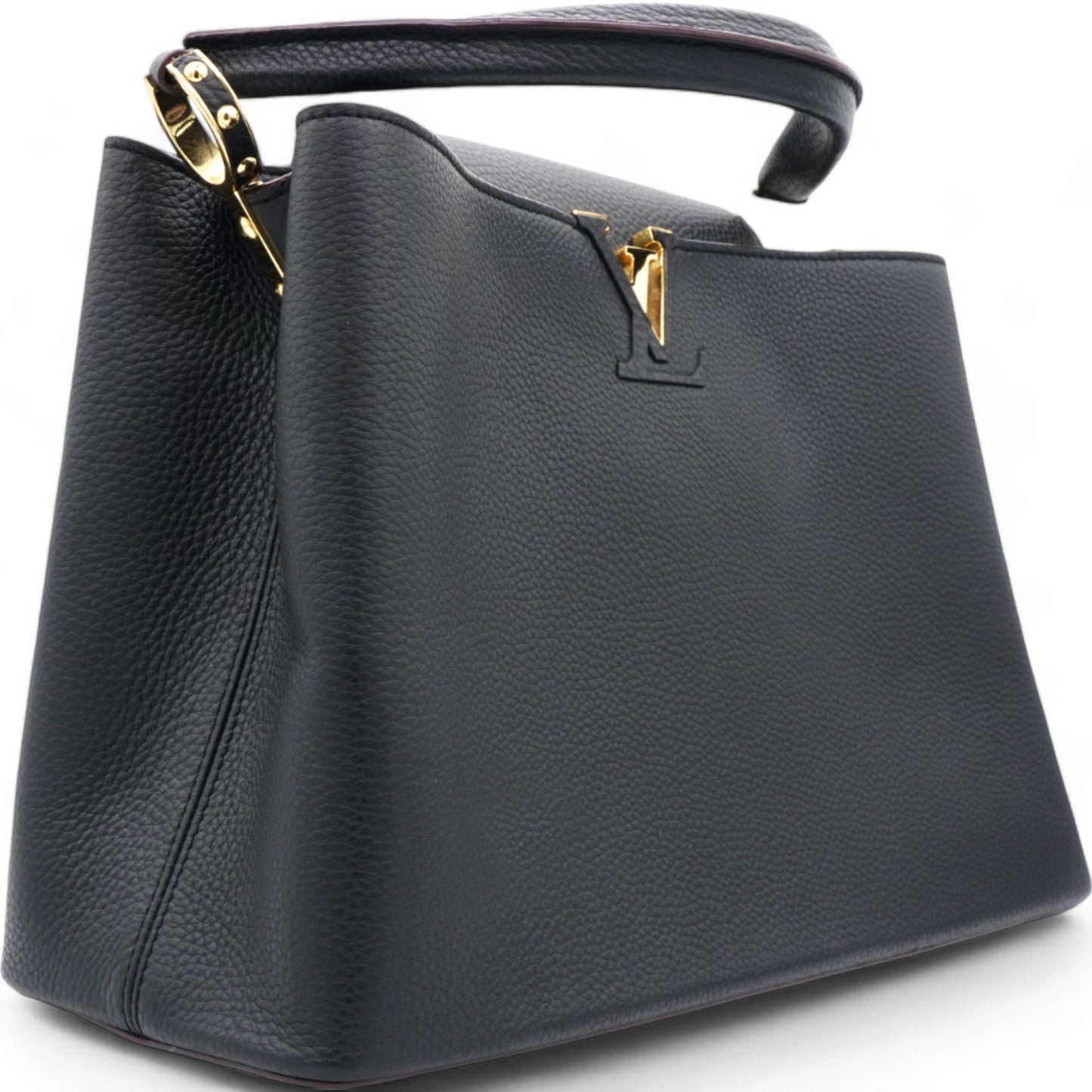 Louis-vuitton Taurillon Parnasséa Capucines GM Bag