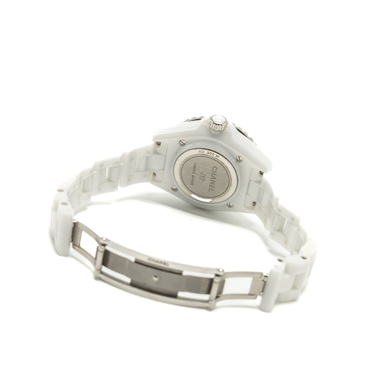 Chanel J12 Watch 33mm ceramic and steel quartz movement