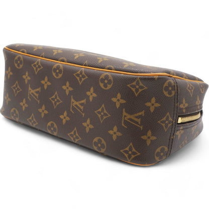 Louis-vuitton Brown Canvas Monogram Trouville Handbag