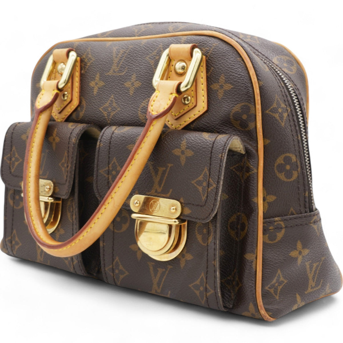 Louis-vuitton Monogram Canvas Manhattan PM Satchel