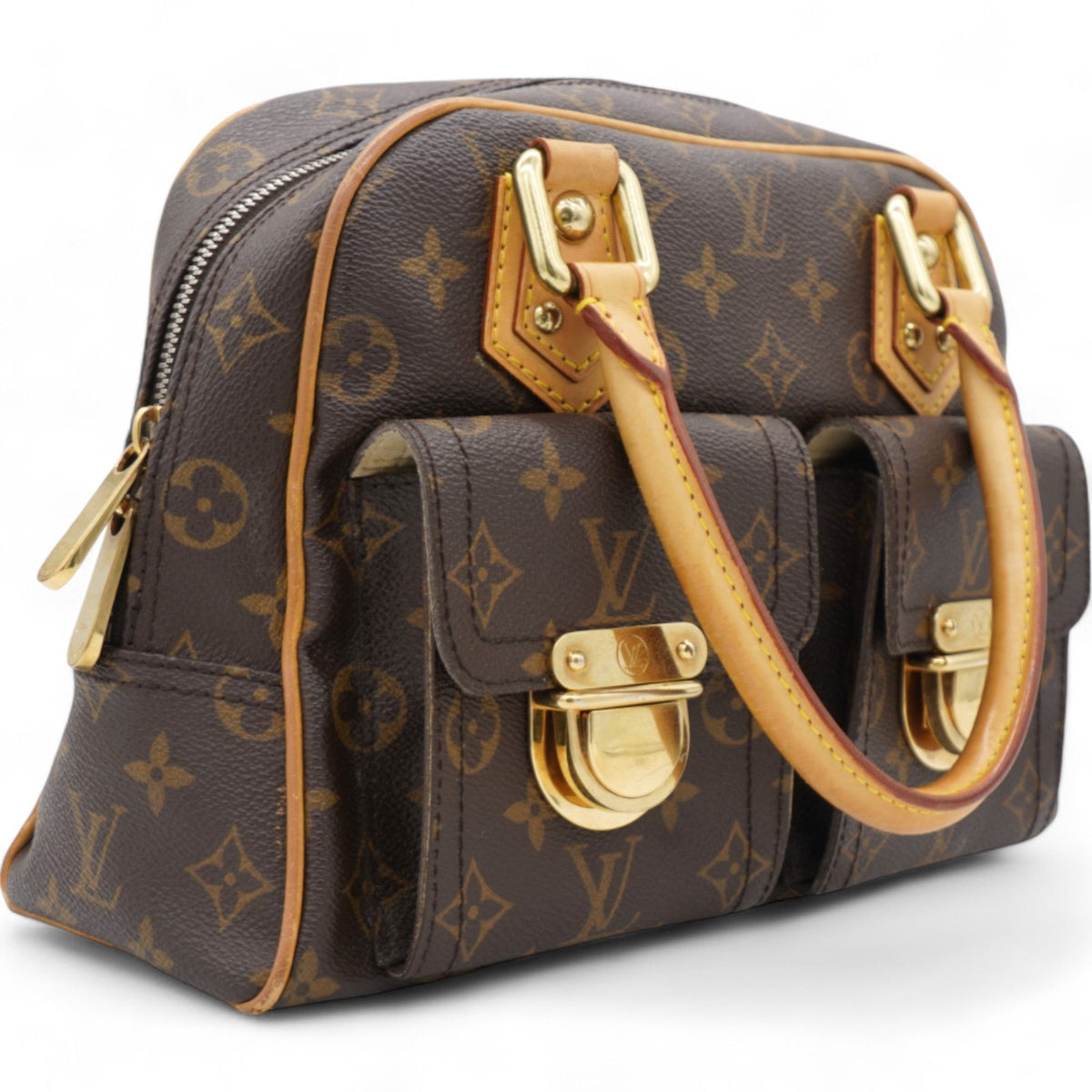 Louis-vuitton Monogram Canvas Manhattan PM Satchel