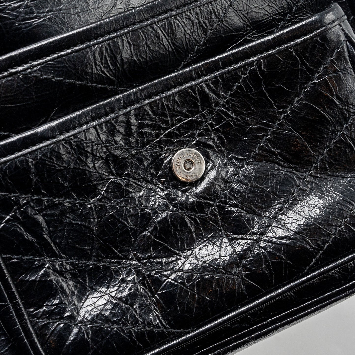 Saint Laurent Baby Niki Leather Black SHW