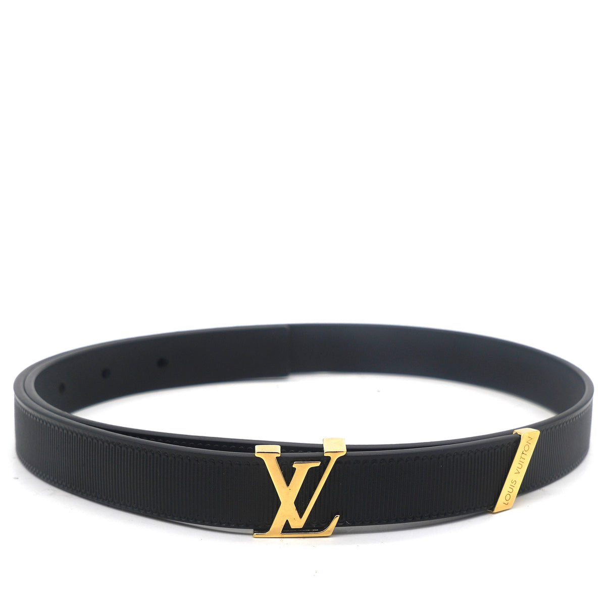 Louis-vuitton Initiales 20mm Belt Black 75