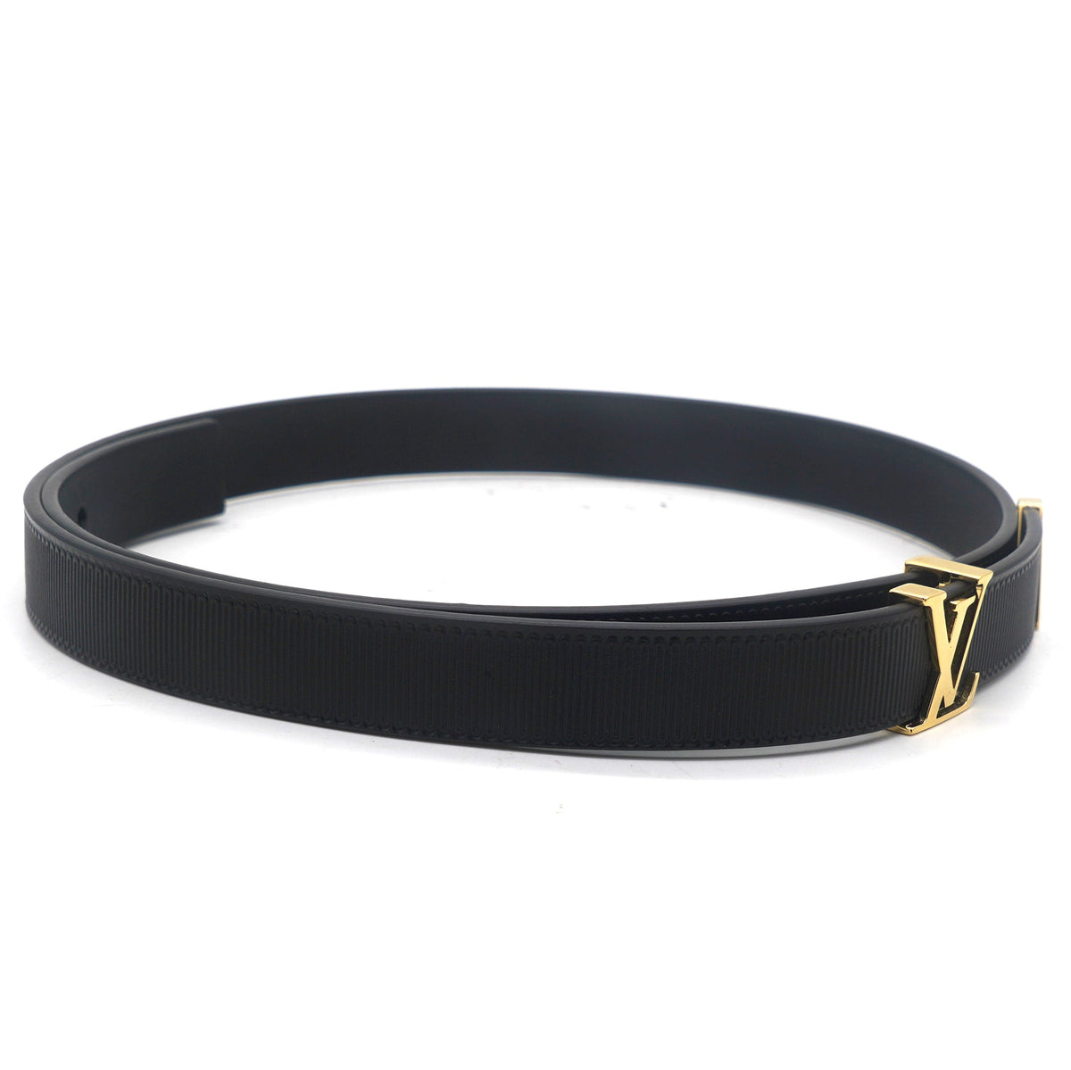 Louis-vuitton Initiales 20mm Belt Black 75