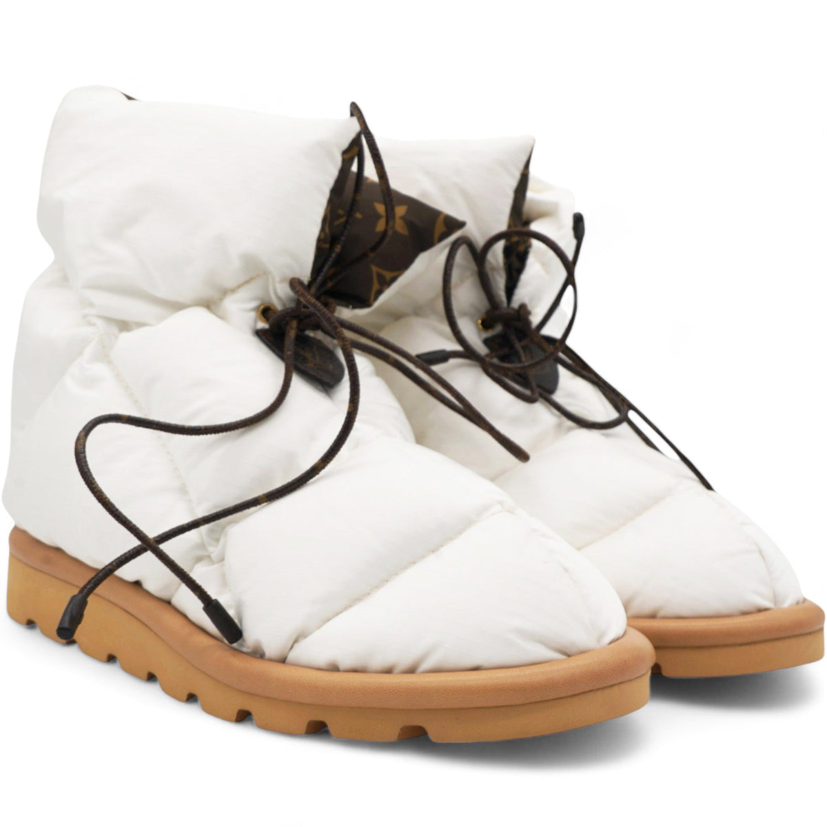 Louis-vuitton Nylon Monogram Pillow Comfort Ankle Boot Size39