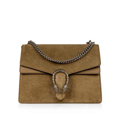 Dionysus GG Suede Medium Bag
