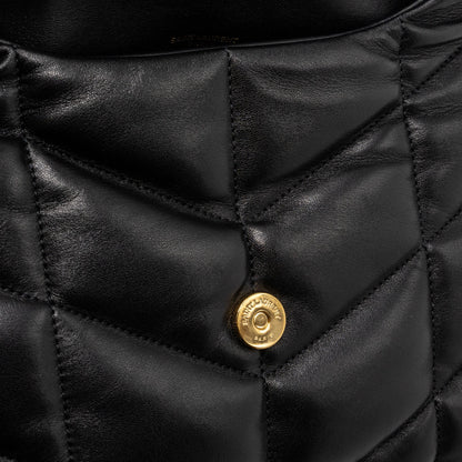 Saint Laurent/YSL Small Puffer Quilted Nappa Black GHW