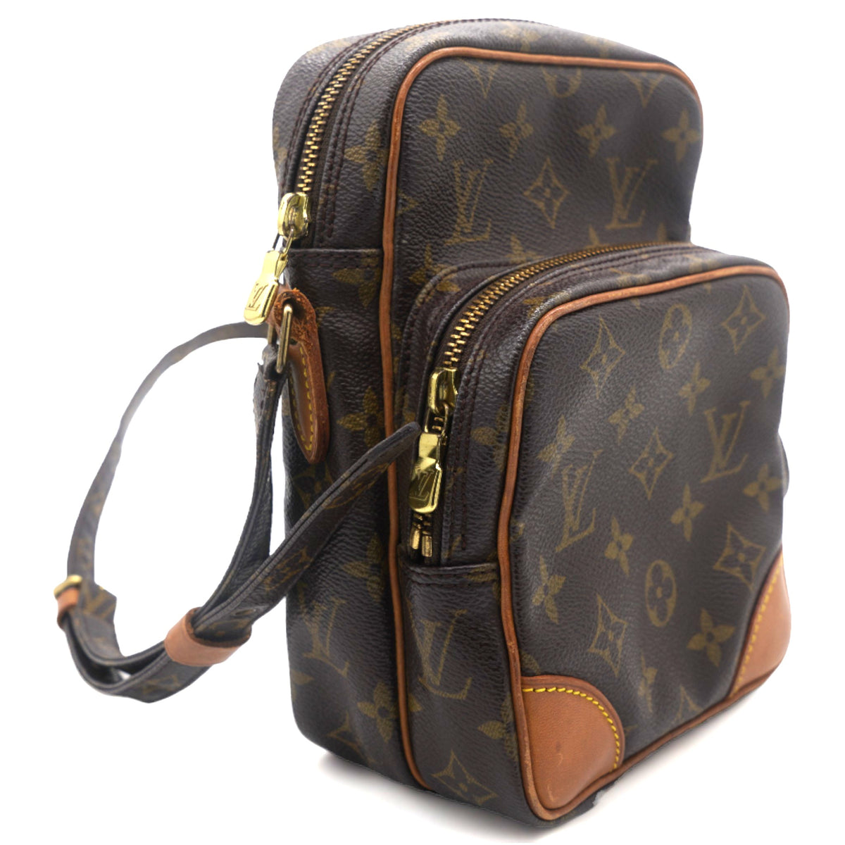 Louis-vuitton Monogram Canvas Amazone Crossbody Bag